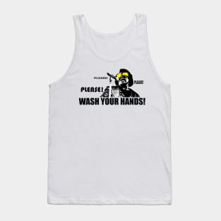 PSA From James Brown (Black Lettering) Tank Top